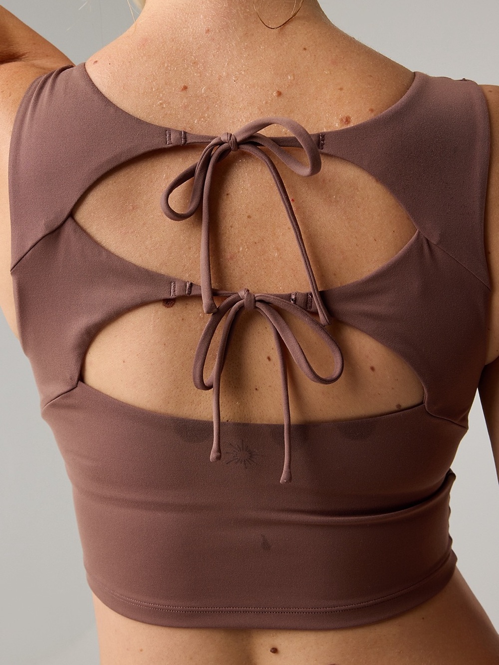 Aerie Real Me XTRA Tie Back Longline Sports Bra